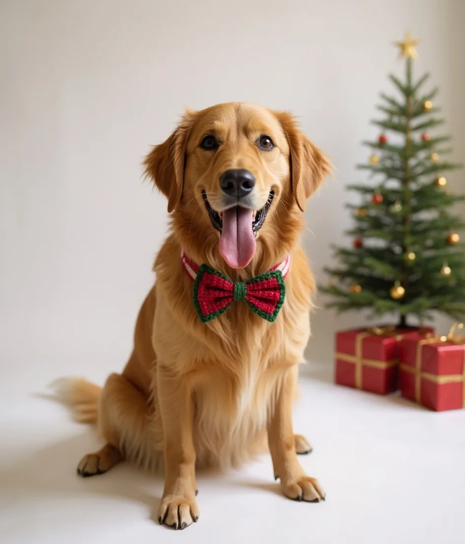 Holiday studio portrait