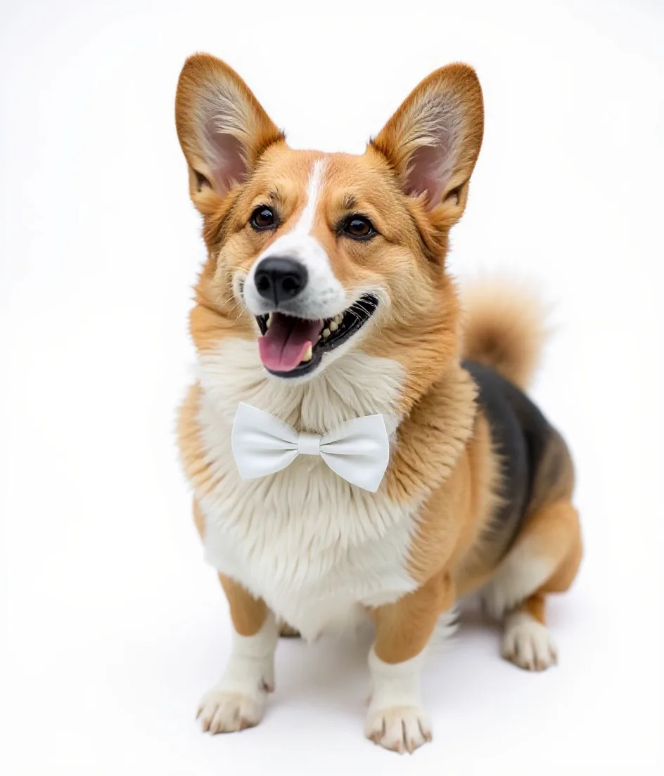 Clean editorial portrait